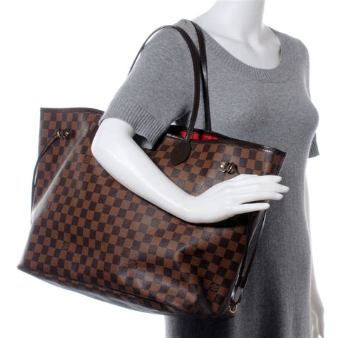 louis vuitton damier ebene neverfull gm replica|authentic louis vuitton neverfull gm.